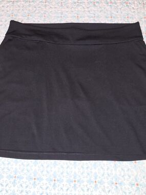 Nike Black Skort with Clean Elastic Waist
